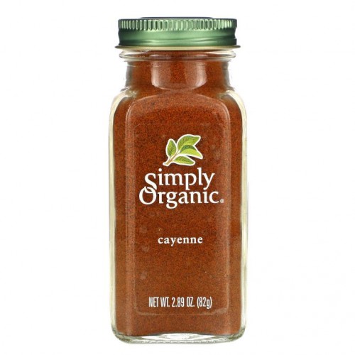 Simply Organic, 카이엔, 2.89 oz (82g)
