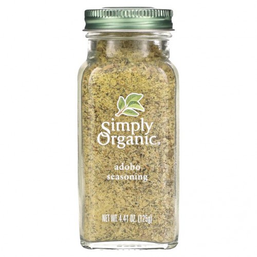Simply Organic, 아도보 시즈닝, 4.41 온스 (125 g)