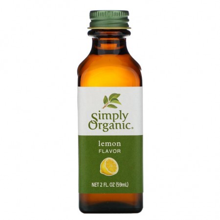 Simply Organic, 레몬 향미료, 59ml(2fl oz)