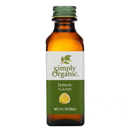 Simply Organic, 레몬 향미료, 59ml(2fl oz)