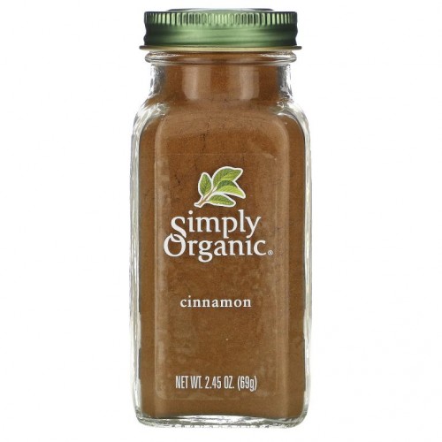 Simply Organic, 시나몬, 69g(2.45oz)