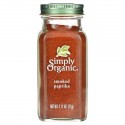 Simply Organic, 유기농 훈제 파프리카 분말, 77g (2.72oz)