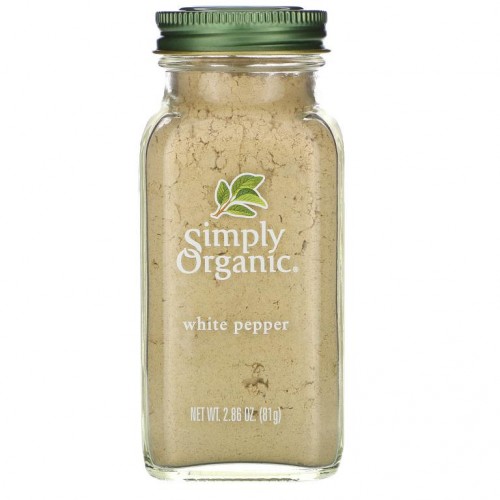 Simply Organic, 백후추, 81g(2.86oz)