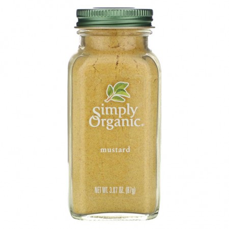 Simply Organic, 겨자, 87g(3.07oz)