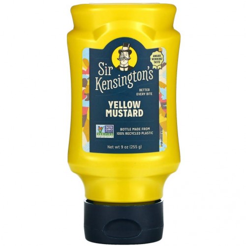 Sir Kensington's, 옐로우 머스타드, 255g(9oz)
