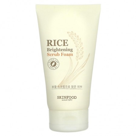 Skinfood, 쌀 브라이트닝 스크럽 폼, 5.07 fl oz (150 ml)