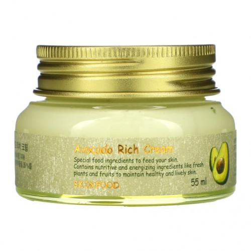 Skinfood, 아보카도 리치 크림, 55ml(1.86fl oz)