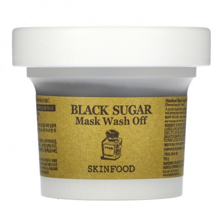 Skinfood, 흑설탕 뷰티 마스크 워시 오프, 100g(3.52oz)