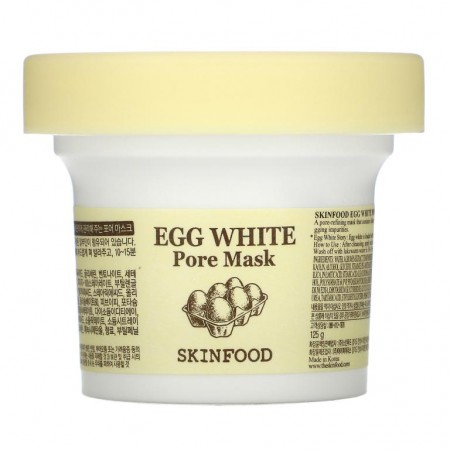 Skinfood, 에그 화이트 포어 뷰티 마스크, 125g(4.41oz)