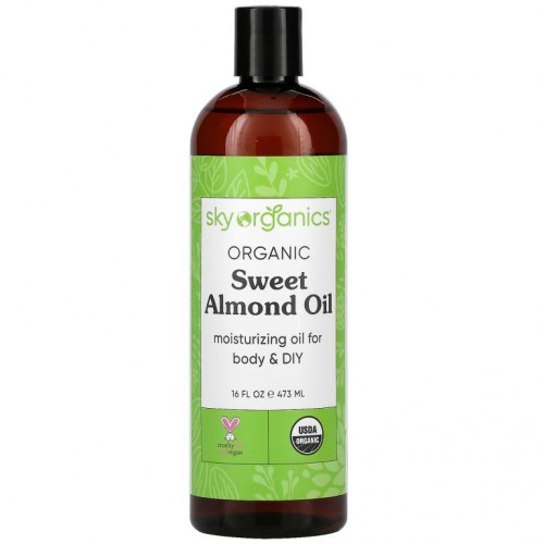 Sky Organics, 오가닉 스위트 아몬드 오일, 473ml(16fl oz)