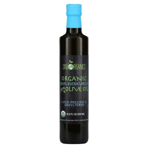 Sky Organics, 유기농 그리스산 엑스트라 버진 올리브 오일, 500ml(16.9fl oz)