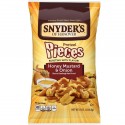 Snyder's, 프레첼 스낵, 허니 머스타드 & 어니언, 226.8g(8oz)