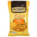 Snyder's, 프레첼 스낵, 체다 치즈, 8oz (226g)