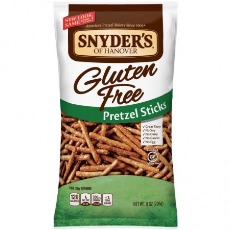 Snyder's, 글루텐 무함유 프레즐 스틱, 226g(8oz)