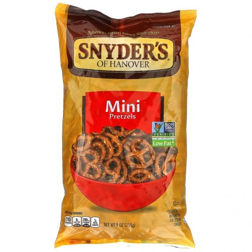 Snyder's, 미니 프레첼, 255g(9oz)