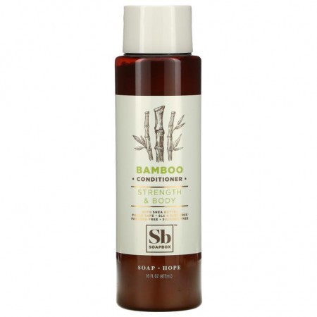 Soapbox, Bamboo Conditioner, Strength & Body, 16 fl oz (473 ml)