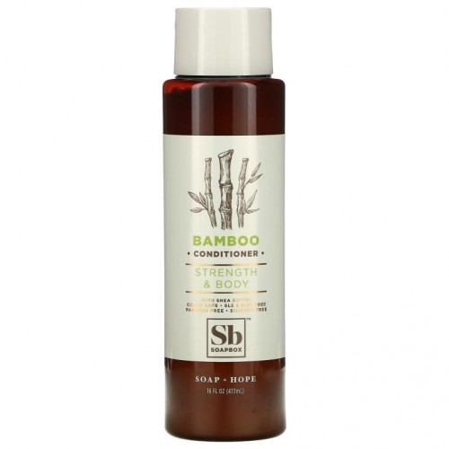 Soapbox, Bamboo Conditioner, Strength & Body, 16 fl oz (473 ml)