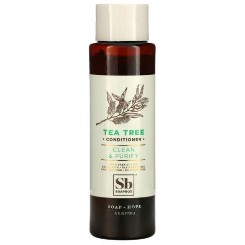Soapbox, Tea Tree Conditioner, Clean & Purify , 16 fl oz (473 ml)