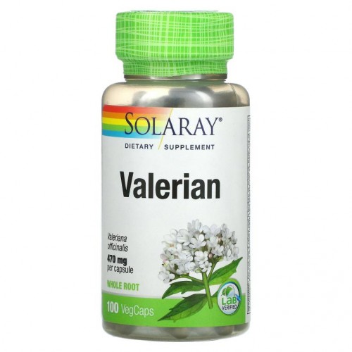 Solaray, 쥐오줌풀, 470mg, 베지 캡슐 100정