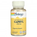Solaray, Capryl, 나트륨 무함유, 수지 무함유, 베지 캡슐 100정