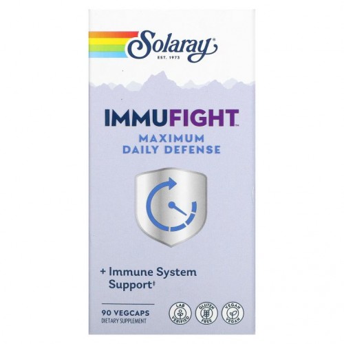 Solaray, ImmuFight, 맥시멈 데일리 디펜스, 베지 캡슐 90정