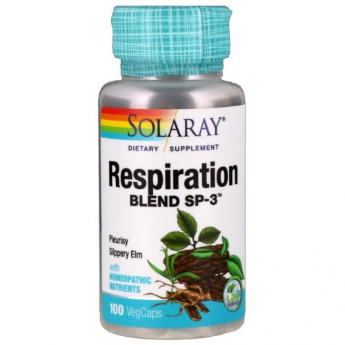 Solaray, Respiration Blend SP-3, 식물성 캡슐 100정
