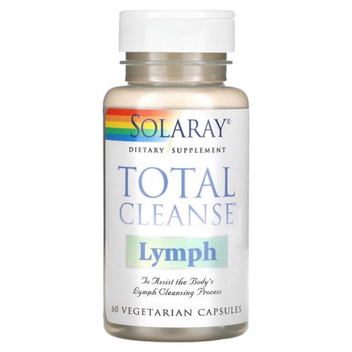 Solaray, Total Cleanse 림프, 베지 캡슐 60정