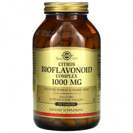Solgar, 감귤류 바이오플라보노이드 복합체, 1,000mg, 250정