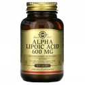 Solgar, 알파리포산, 600mg, 50정
