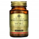 Solgar, 메틸 코발라민(비타민 B12), 5000 mcg, 30 너겟