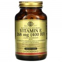 Solgar, 천연 원료 비타민E, 268mg(400IU), 소프트젤 100정