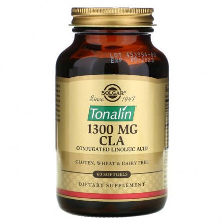 Solgar, Tonalin CLA, 1,300mg, 소프트젤 60정
