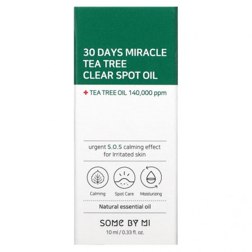 Some By Mi, 30 데이 미라클 티트리 클리어 스팟 오일, 10ml