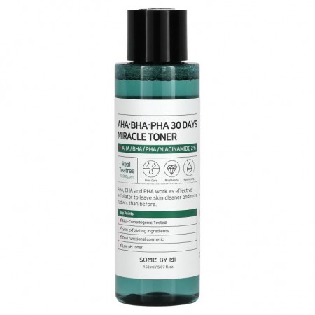 Some By Mi, AHA. BHA. PHA 30일 미라클 토너, 150ml