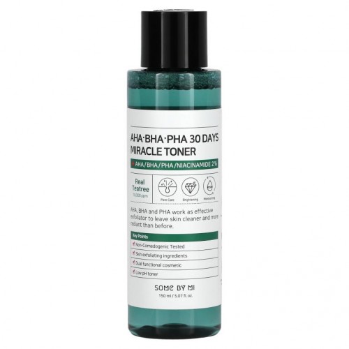 Some By Mi, AHA. BHA. PHA 30일 미라클 토너, 150ml
