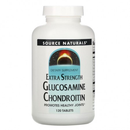 Source Naturals, 글루코사민 콘드로이틴, 엑스트라 스트렝스, 120정