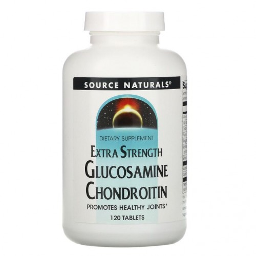 Source Naturals, 글루코사민 콘드로이틴, 엑스트라 스트렝스, 120정