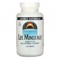 Source Naturals, 라이프 미네랄즈, 철 미포함, 120 정