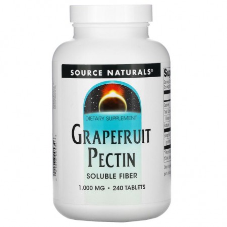Source Naturals, 자몽 펙틴, 1,000mg, 240정