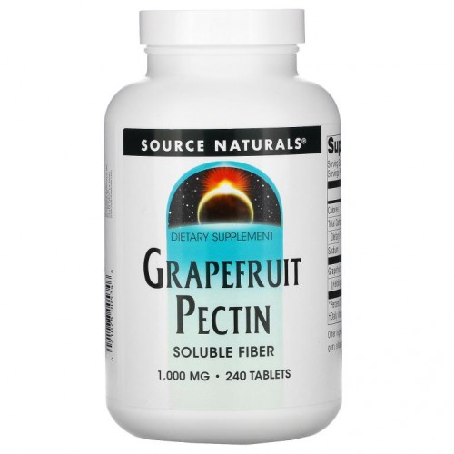 Source Naturals, 자몽 펙틴, 1,000mg, 240정