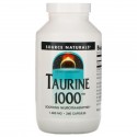Source Naturals, 타우린, 1,000mg, 캡슐 240정