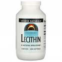 Source Naturals, 레시틴, 1,200mg, 소프트젤 200정