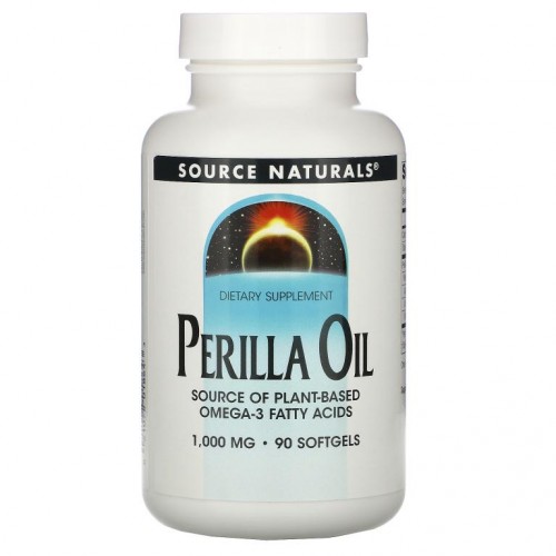 Source Naturals, 들깨 기름, 1000 mg, 90개의 소프트 젤