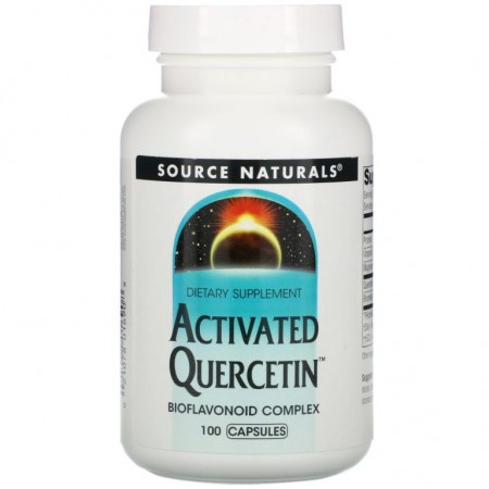 Source Naturals, 활성 케르세틴, 100 정