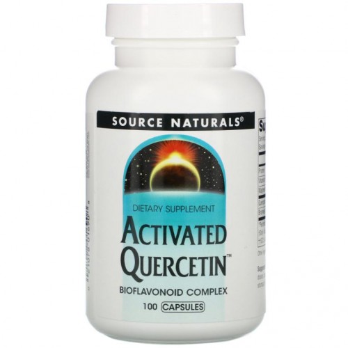 Source Naturals, 활성 케르세틴, 100 정