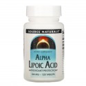 Source Naturals, 알파리포산, 100mg, 120정