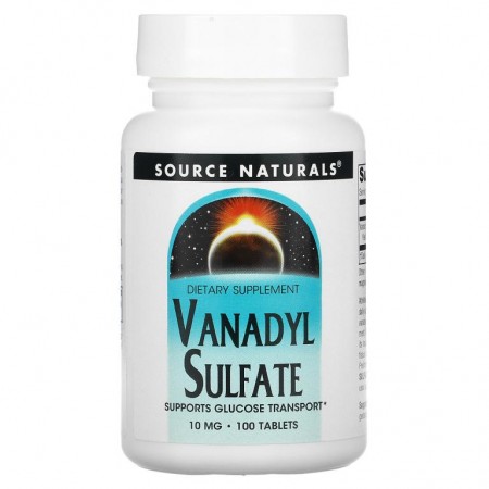 Source Naturals, 바나딜 설페이트, 10 밀리그램, 100 정