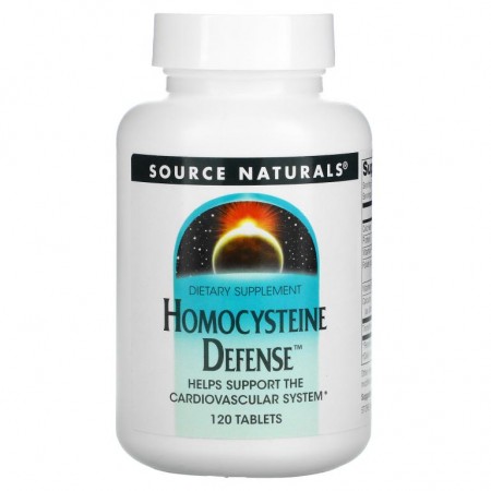 Source Naturals, 호모시스테인 디펜스, 120 정