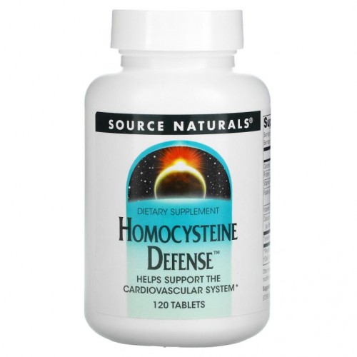 Source Naturals, 호모시스테인 디펜스, 120 정