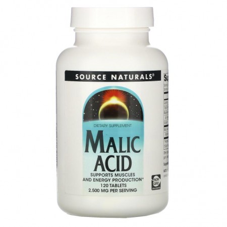 Source Naturals, 말산, 2,500mg, 120정